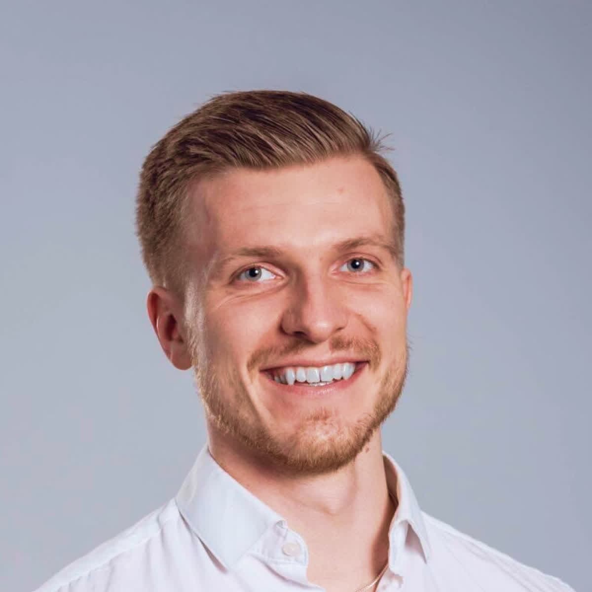 Faustas Nazarovas, founder of Marqeter AI