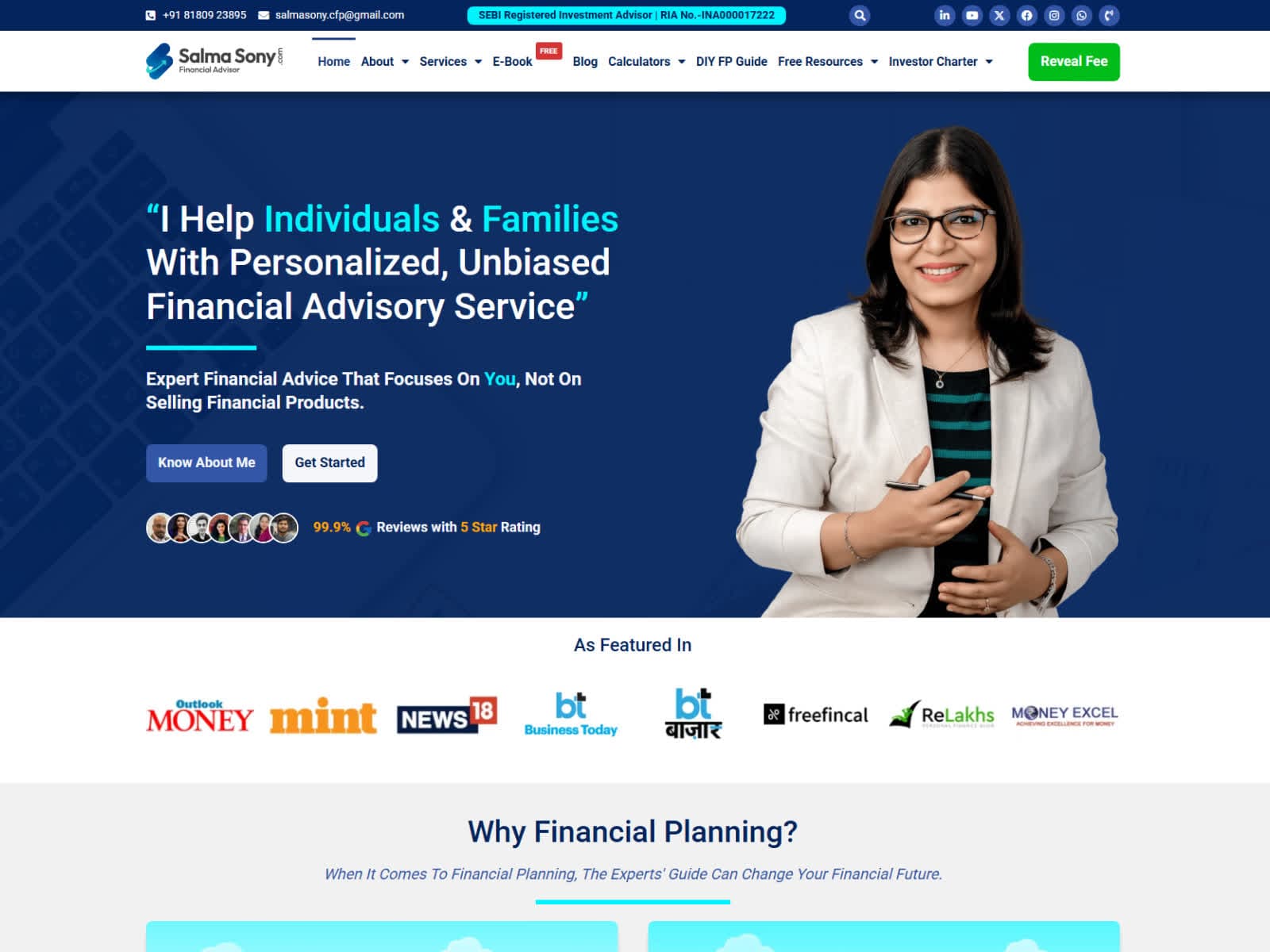 salmasony.com homepage screenshot