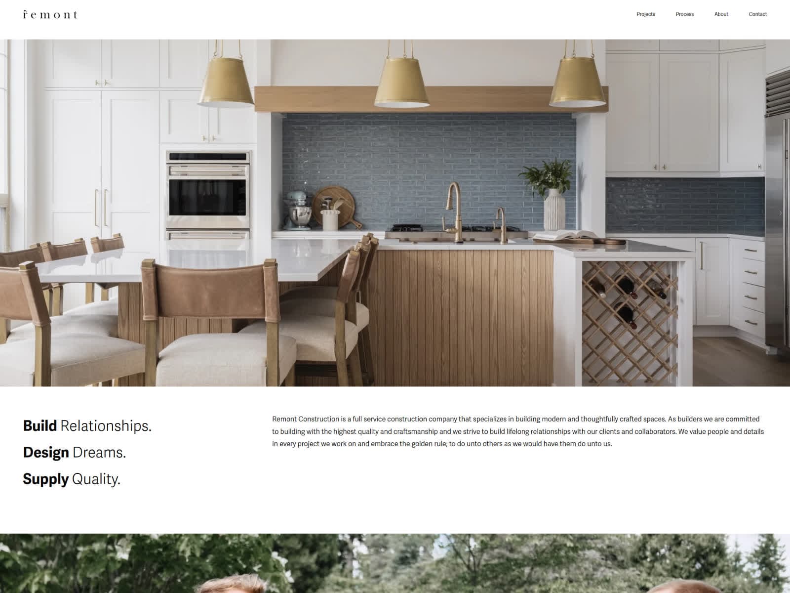 remontconstruction.com homepage screenshot